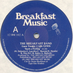 Breakfast Band - Such A Feeling / Dozen Time Dragon (12" Vinyl Record)