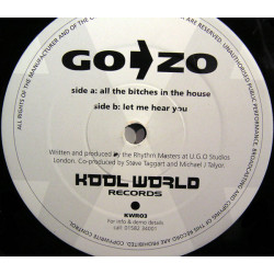 Gozo - All The Bitches In The House / Let Me Here You (12" Vinyl Record)
