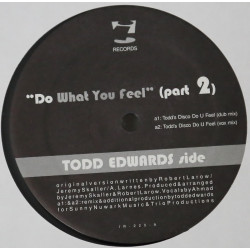 The Factory - Do what you feel (Todd Edwards / Filthy Rich vs MC Ward / USB Mixes) 12" Vinyl Record