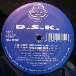 DSK - I'll Keep Holding On (Parts 1 - 4) 12" Vinyl Record