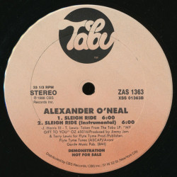 Alexander ONeal - Sleigh Ride (Vocal Mix / Inst) / Little Drummer Boy (Vocal Mix / Inst) 12" Vinyl Record
