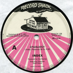 Index - Starlight (Long Version / The Break) 12" Vinyl Record