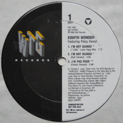 Eighth Wonder - Im Not Scared (Long Euro Mix / Louie Vega Mix / Dub) / Baby Baby (12" Vinyl Record)