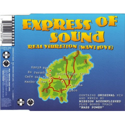Express Of Sound - Real Vibration (4 mixes) CD Single