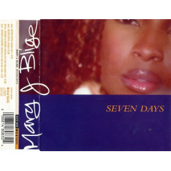 Mary J Blige - 7 days (2 mixes) / Round & round (2 mxs) CD Single