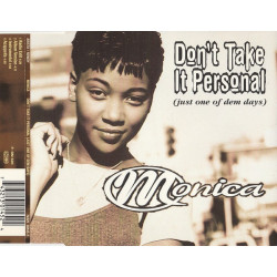 Monica - Don't take it personal (4 original mixes) CD Single