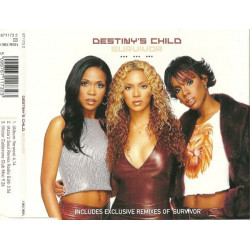 Destinys Child - Survivor (Original, Azzas soul remix and Victor Calderones club mix) CD Single