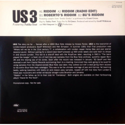 US 3 featuring Tukka Yoot - Riddim (Full Length Version / Radio Edit / Roberto's Riddim / Bu's Riddim)