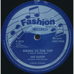 Dee Sharp - Rising To The Top (Reggae cover of Keni Burke classic) / Give It All You Got (12" Vinyl)