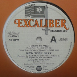 New York Skyy - Heres To You (Full Length Mix) / No Music (12" Vinyl Record)