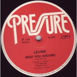 Levine - Need You Around (Original / Club Mix) 12" Vinyl Record
