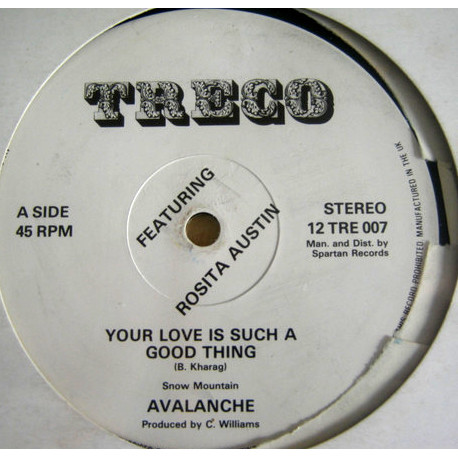 Avalanche - Your Love Is Such A Good Thing / Ju Ju Message - Living (12" Reggae Vinyl)