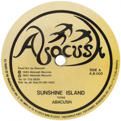 Abacush - Sunshine Island (Original / Version) 12" Reggae Vinyl