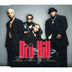 Dru Hill - These are the times (Original version / Instrumental) / Tell me (D Influence mix) CD Single