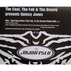 (CD) The Cool, The Fab & The Groovy presents Quincy Jones - Soul bossa nova (Radio Edit) Promo