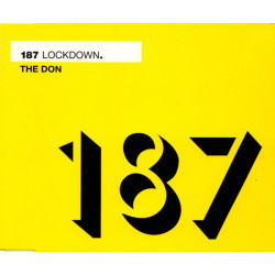 (CD) 187 Lockdown - The don (Original Radio Edit / Shart DTPM Edit / Underground Solution mix) Promo