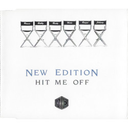 New Edition - Hit me off (Radio Edit / LP Version / NE Spyder & Shaq D Remix / Trackmasters EC Joint) CD Single