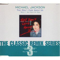 Michael Jackson - Beat it (Moby's Sub mix) / They dont care about us (Single Edit / Track Masters Remix) CD Single