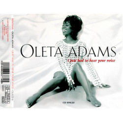 Oleta Adams - Get here / I just had to hear your voice / Think again / Dont look too closely (CD Single)
