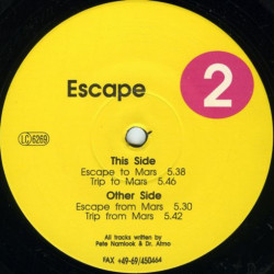 Escape - Escape To Mars / Escape From Mars / Trip To Mars / Trip To Earth  (12" Vinyl Record)