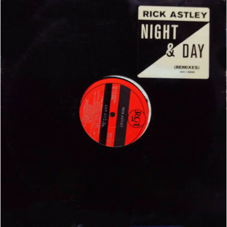 Rick Astley - She wants To Dance With Me (Bordering On A Collie Mix / Remix)  12" Vinyl Record
