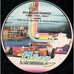 Kasso - Brazilian Dancer (Extended / Short) 12" Vinyl Record