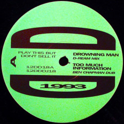 Duran Duran - Drowning Man (DReam Remix / Ambient Mix) / Too Much Information (Ben Chapman Dub / Deptford Dub) Promo