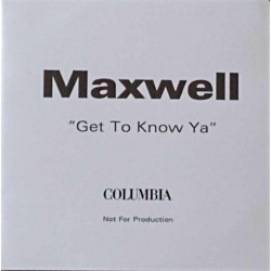 (CD) Maxwell - Get to know ya (Dodge mix / Album cut / Marco mix) Promo