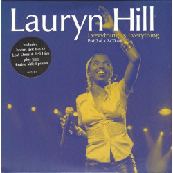 Lauryn Hill - Everything is everything / Lost ones (Live From Radio 1) / Tell him (Live) CD + Free Double Sided Poster