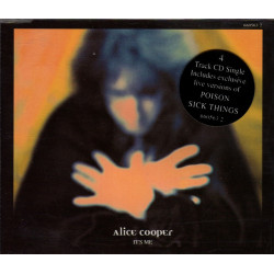 Alice Cooper - Its me / Bad place alone / Poison (Live) / Sick things (Live) CD