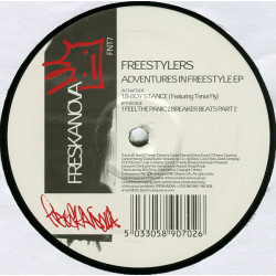 Freestylers Feat Tenor Fly - Mr Badman (Freestylers Revenge Mix / Cut & Paste Remix) 12" Vinyl Promo