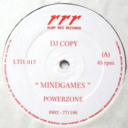 Freezone - Mind Games / Feel Free (12" Vinyl Record) Promo