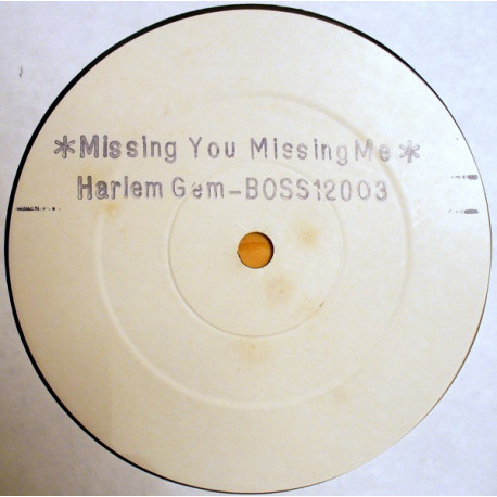 Harlem Gem - Missing You Missing Me (2 Mixes) / Heaven Is (12" Vinyl Record)