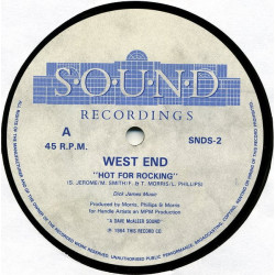 West End - Hot For Rocking (Vocal / Instrumental) / If You Walk Out That Door (12" Vinyl Record)