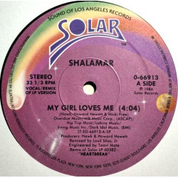 Shalamar - My Girl Loves Me (Original Remix) / Dead Giveaway (12" Mix) Vinyl Record