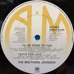 Brothers Johnson - I'll Be Good To You / Dancin Free / Do It For Love (12" Vinyl Record)