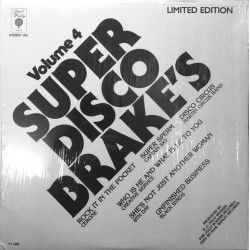 Super Disco Brakes - Vol 4 LP (Cerrone / Martin Circus / Captain Sky / Creative Source / Blackbyrds)