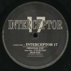 Interceptor 17 – Interceptor 17 (Original Mix / Club Mix / Dub) 12" Vinyl Record