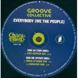 Groove Collective - Everybody (We The People) Eric Kupper Mix / Mood II Swing Mix / Fabuloso Dub) 12" Vinyl