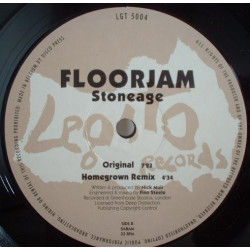 Floorjam - Stoneage (Original / Homegrown Remix / Peter Parker Remix / Illegal Dub) 12" Vinyl Record