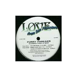Furry Phreaks - Gonna Find A Way (Major Dude Mix / Mind State Mix / State Of Mind Mix) 12" Vinyl Record