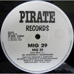 Mig 29 - Mig 29 (Love Mix / Paranoia) 12" Vinyl Record