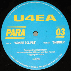 U4EA - Sonar Eclipse / Shimmer (12" Vinyl Record)