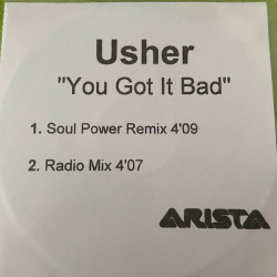 (CD) Usher - You Got It Bad (Radio Mix / Soul Power Remix) Promo
