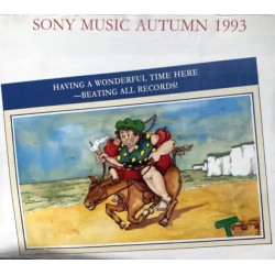 (CD) Various Artists - Sony Music Autumn 1993 featuring Gloria Estefan / Cyndi Lauper / Daryl Hall / Eves Plum / Grease