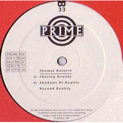 Thomas Barnett - Chasing Reality / Shadows Of Beauty / Beyond Reality (12" Vinyl Record)