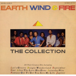 Earth Wind & Fire - The Collection 2LP (24 Tracks) September / Fantasy / Lets Groove / Saturday Nite / Jupiter / Star