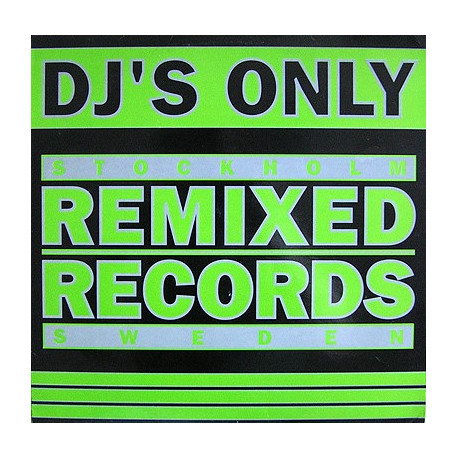 REMIXED RECORDS 58 - DJ Only Remixes of Robin S "Show Me Love" / Mary J Blige "Real Love"/ Ann Consuelo "Do It For Love"