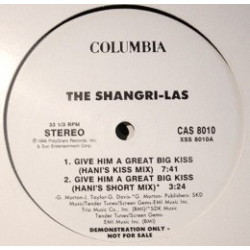 Shangri-Las - Give Him A Great Big Kiss (4 Hani Mixes) 12" Vinyl Promo From The Film Stonewall