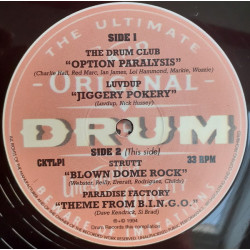 Drum Club - Option Paralysis / Luvdup - Jiggery Pokery / Paradise Factory - BINGO / Strutt - Blown Dome Rock